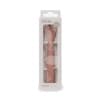 כפית סיליקון פלטינום בגוון Blush בתוך אריזת השקף שלה