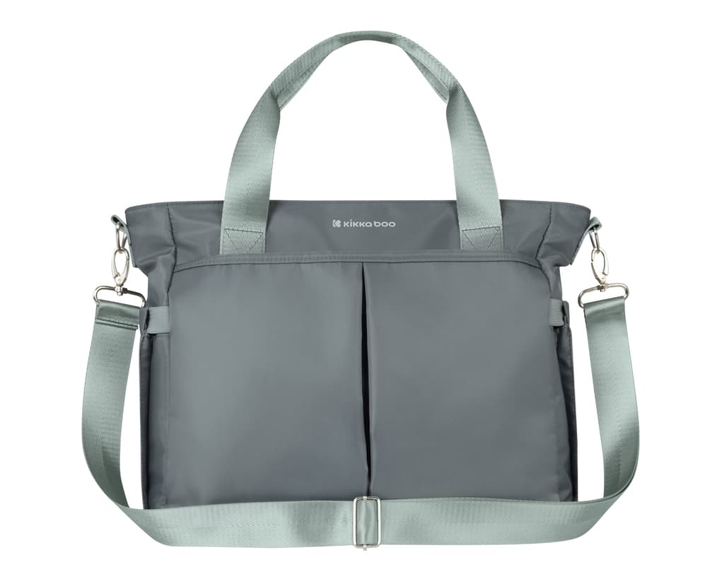 תיק החתלה לתינוק- Brielle -אפור - Brielle grey long strap